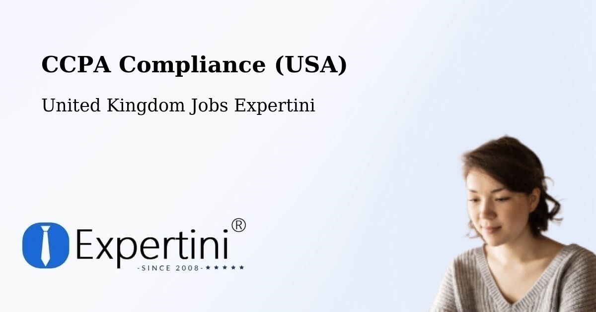 CCPA Privacy Rights & Compliance Notice – Bootle - United Kingdom Jobs Expertini